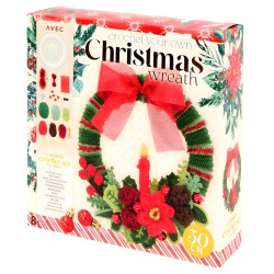 Kerstkrans haakpakket