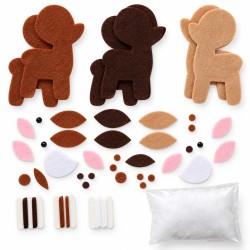 DIY kersthangers rendier (3 st.)