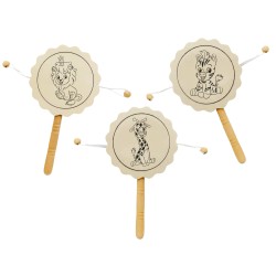 Houten monkey drum