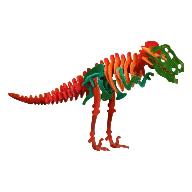 Maak je eigen houten 3D T-Rex