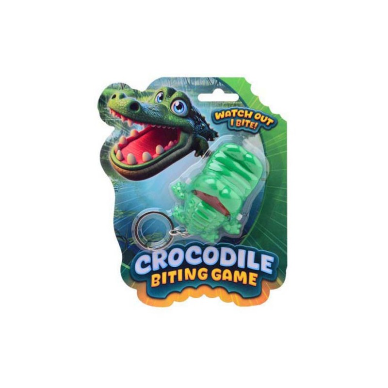 Sleutelhanger krokodil met kiespijn