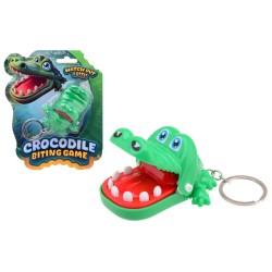 Sleutelhanger krokodil met kiespijn