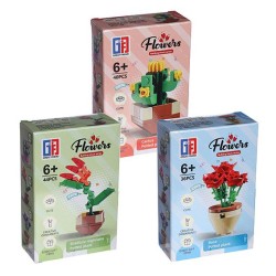 Bouwblokjes bloem