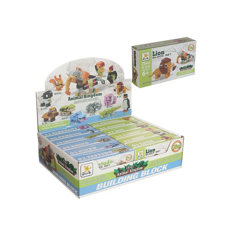 Bouwblokjes dieren