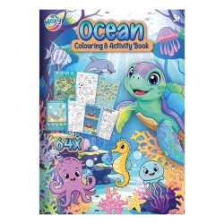 Kleur- en activiteitenboek oceaan