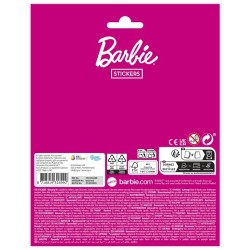 Barbie stickervel groot
