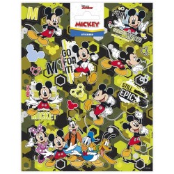 Mickey Mouse stickervel groot