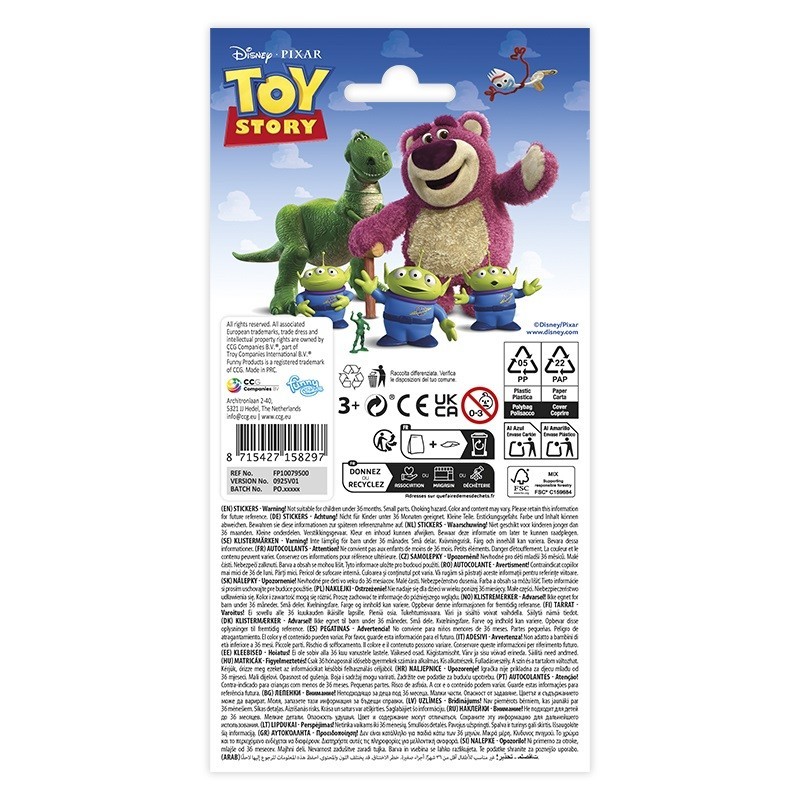 Stickervel Toy Story