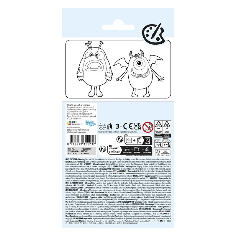 Stickervel Monsters