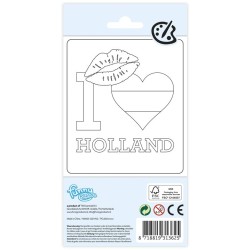 Stickervel Holland