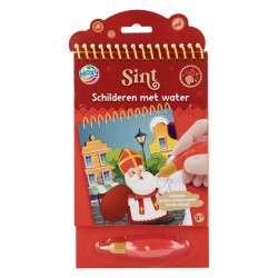 Sint schilderen met water
