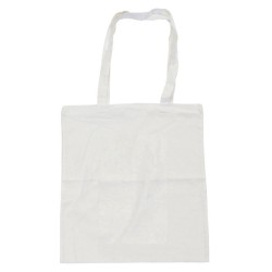 Onbedrukte draagtas wit