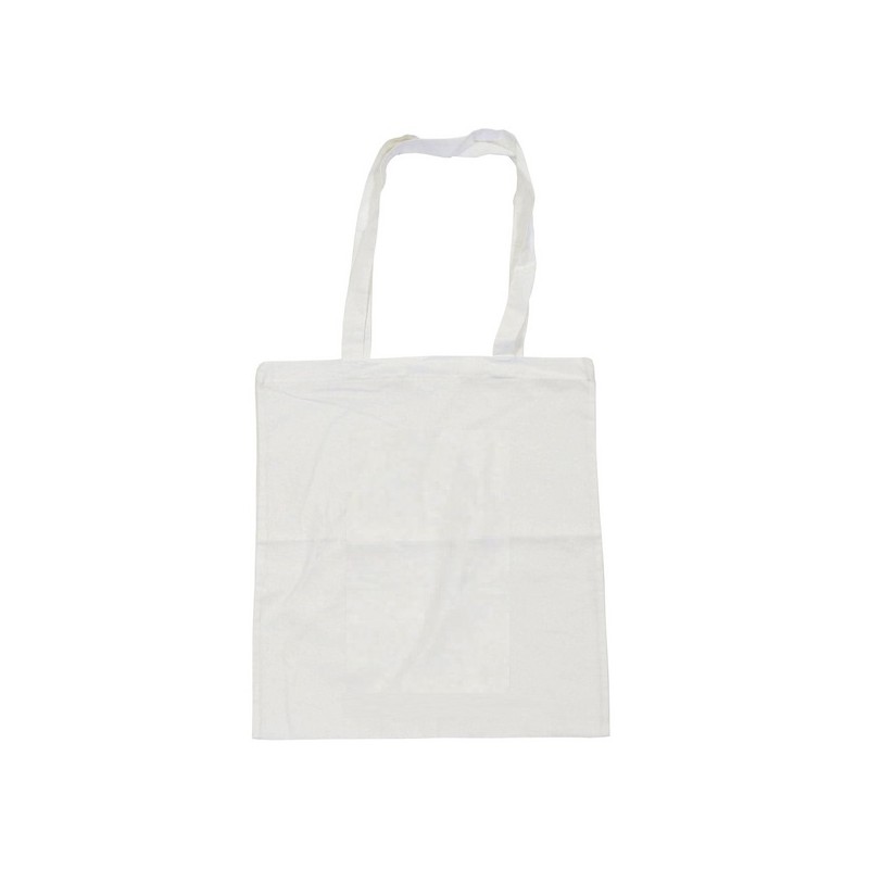 Onbedrukte draagtas wit