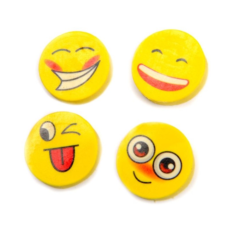 Gum smiley (set van 4)