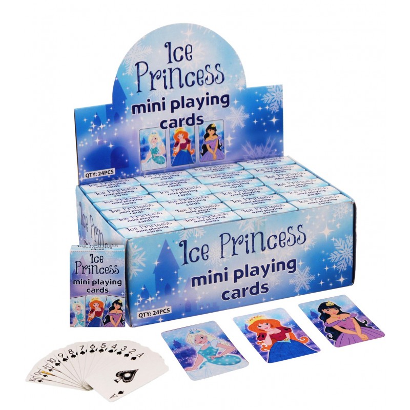 Mini speelkaarten ijs prinses