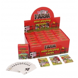Mini speelkaarten boerderijdieren