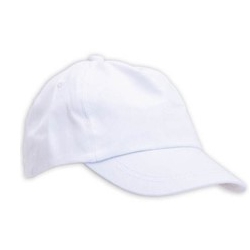 Stralend Perforeren enkel wit kinder baseballpetje, witte cap,