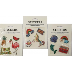 Textiel stickers