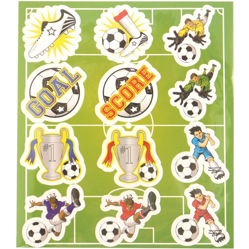 Fun stickers voetbal
