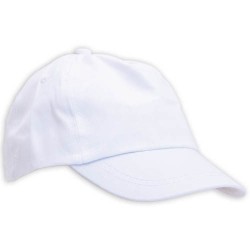 Wit kinder petje, kinder baseball cap