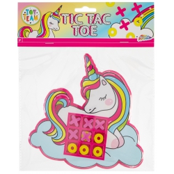 Tic tac toe unicorn of dino