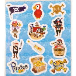 Fun stickers piraat