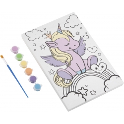 Canvas schilderen op nummer Unicorn