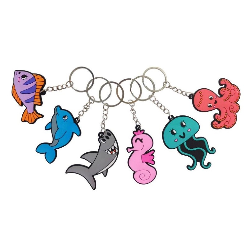 Sleutelhanger zeedieren