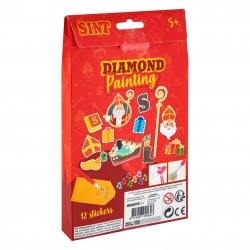 Diamond painting Sint stickers maken