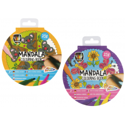 Mandala kleurboek rond