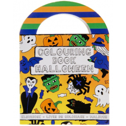 Kleurboekje met stickers Halloween